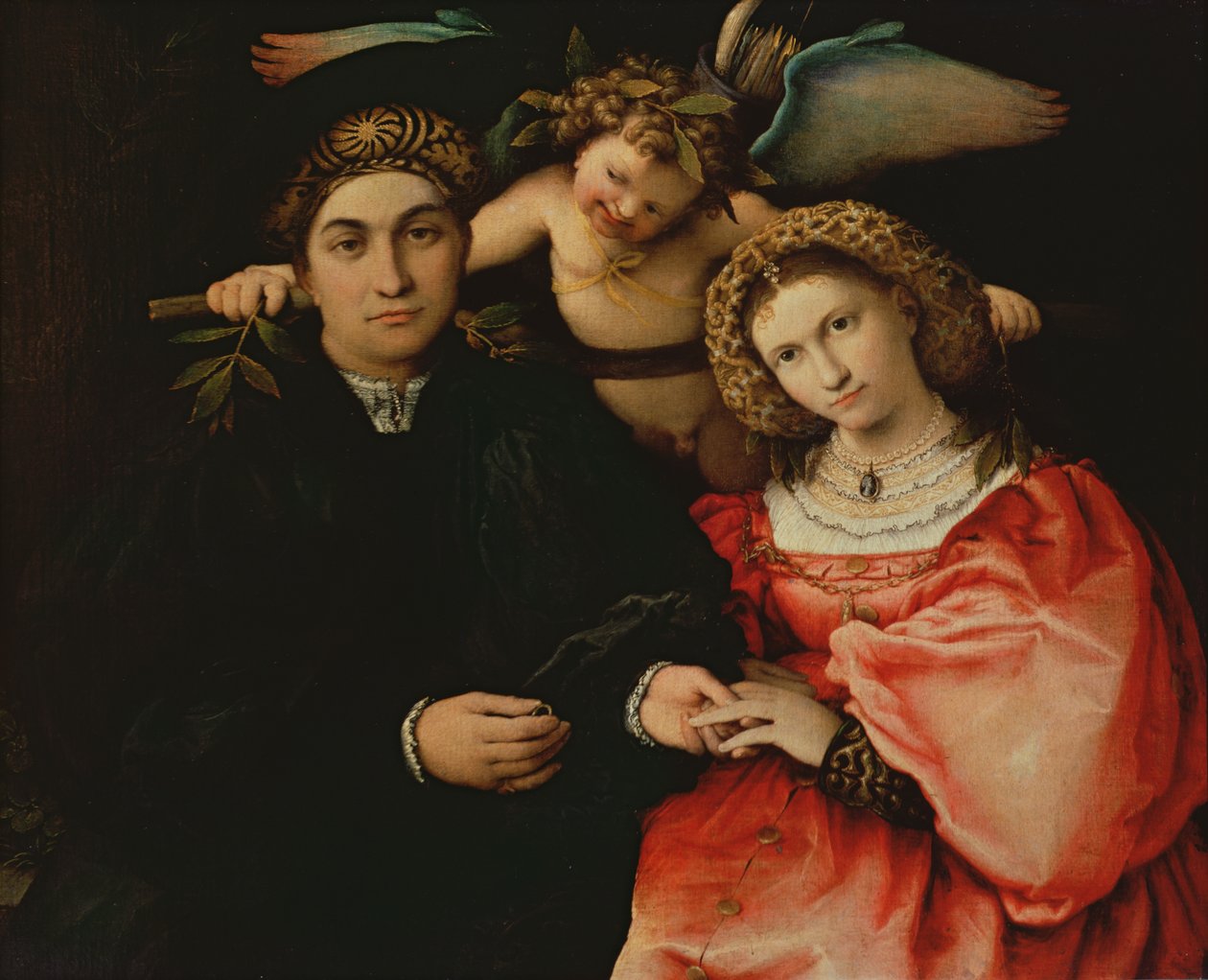 Signor Marsilio Cassotti és felesége, Faustina, 1523 alkotó: Lorenzo Lotto