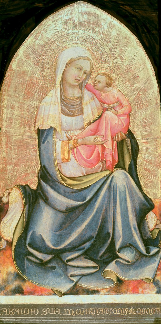 Madonna és gyermeke alkotó: Lorenzo Monaco
