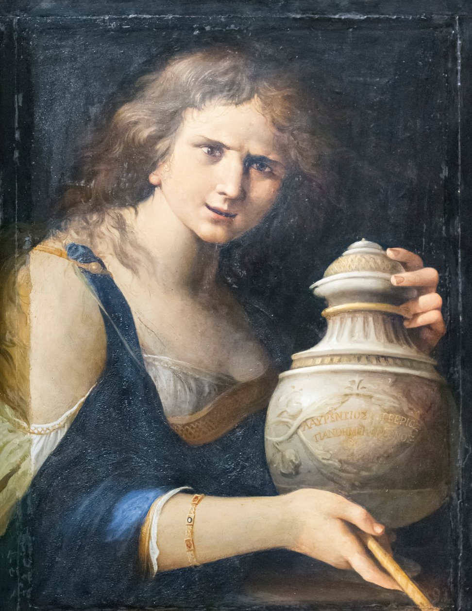 Keressék a varázslónőt alkotó: Lorenzo (1580 1654) Garbieri