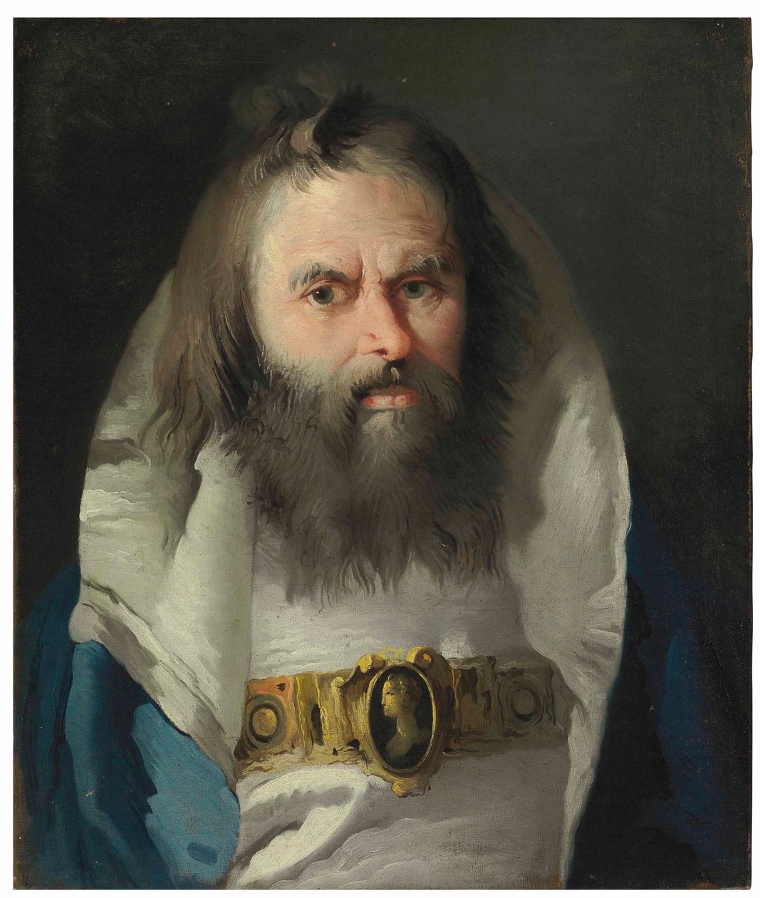 Egy férfi portréja alkotó: Lorenzo Baldissera Tiepolo