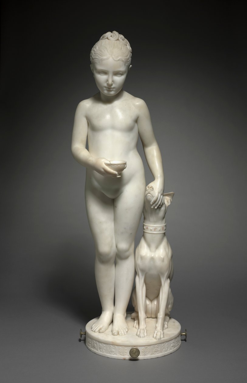 Napóléone Elisa Baciocchi portréja, I. Napóleon unokahúga, 1810-1812. alkotó: Lorenzo Bartolini