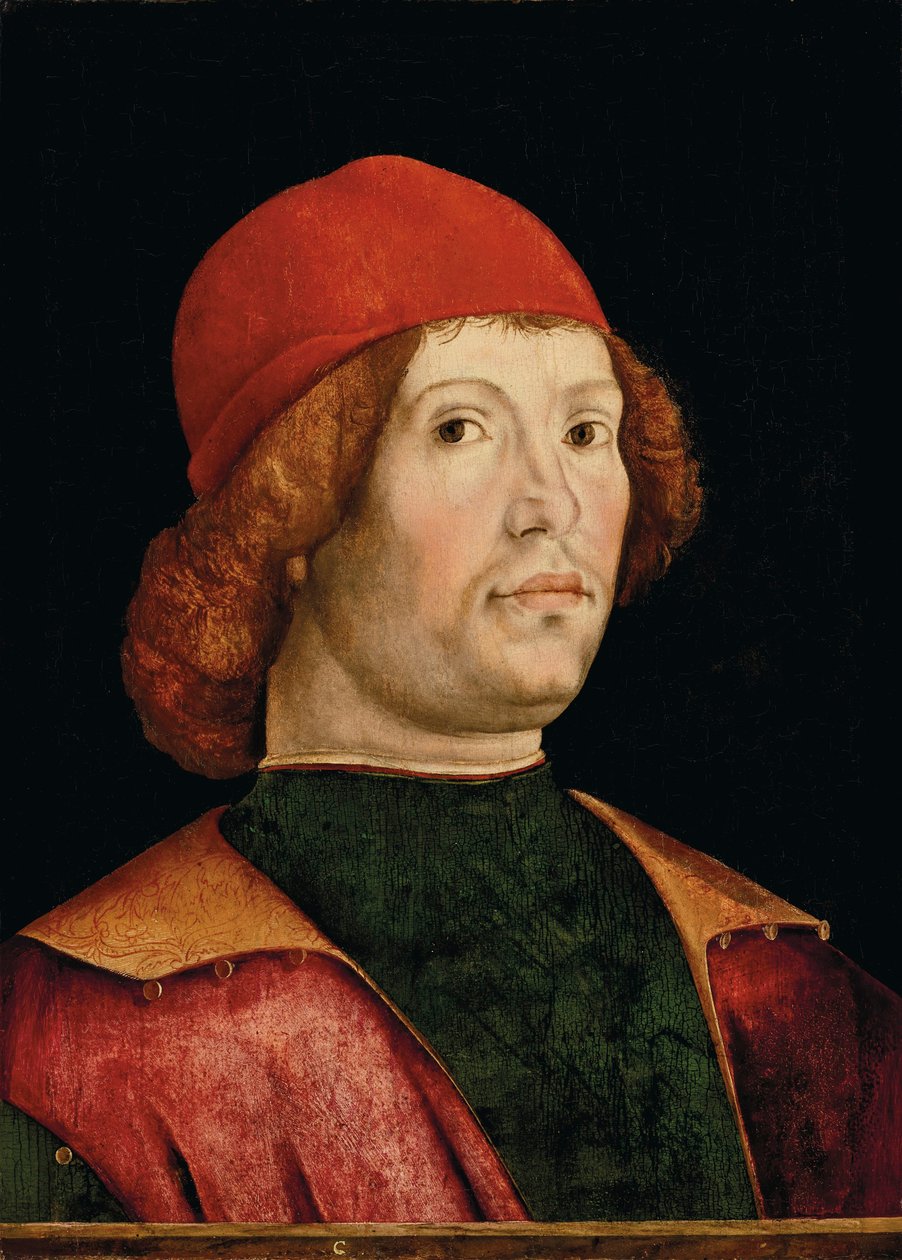 Egy férfi portréja alkotó: Lorenzo Costa