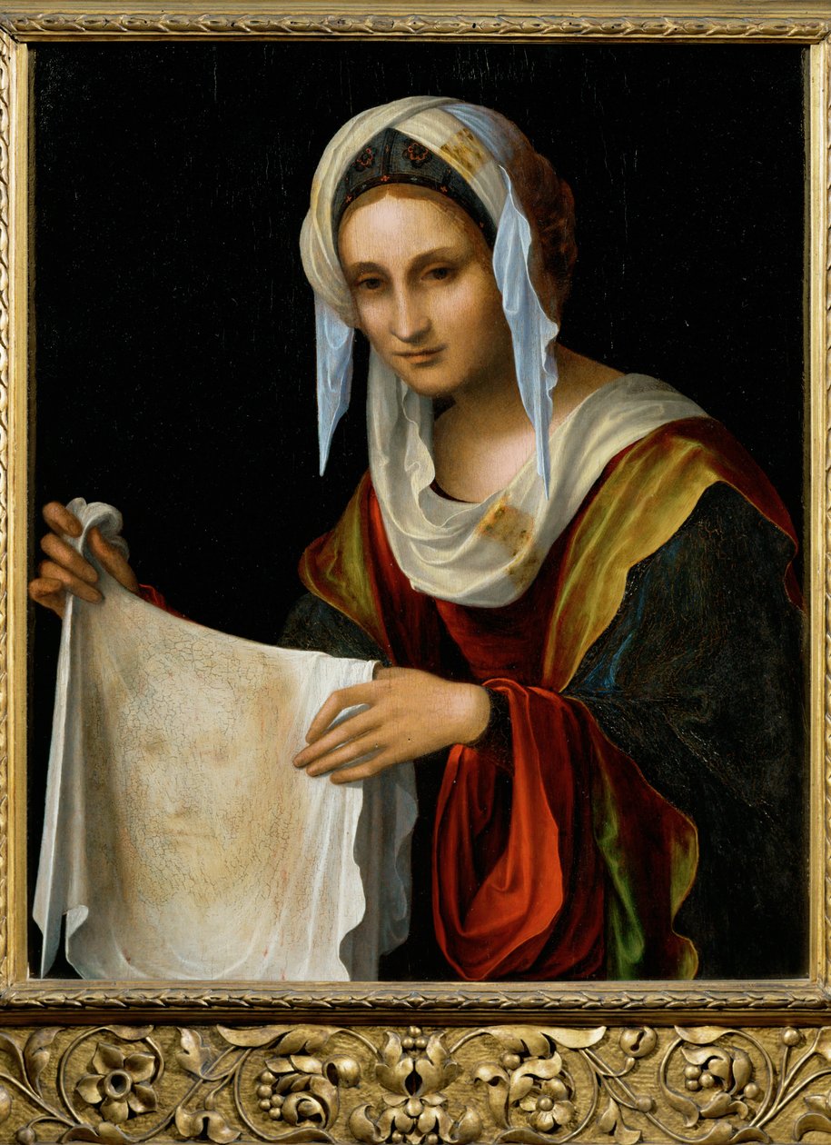 Szent Veronika, 15. század vége (festmény fára) alkotó: Lorenzo Costa
