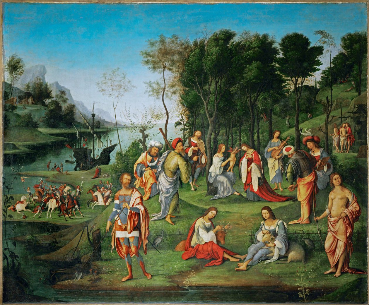 A múzsák birodalma, amelyet Isabella d