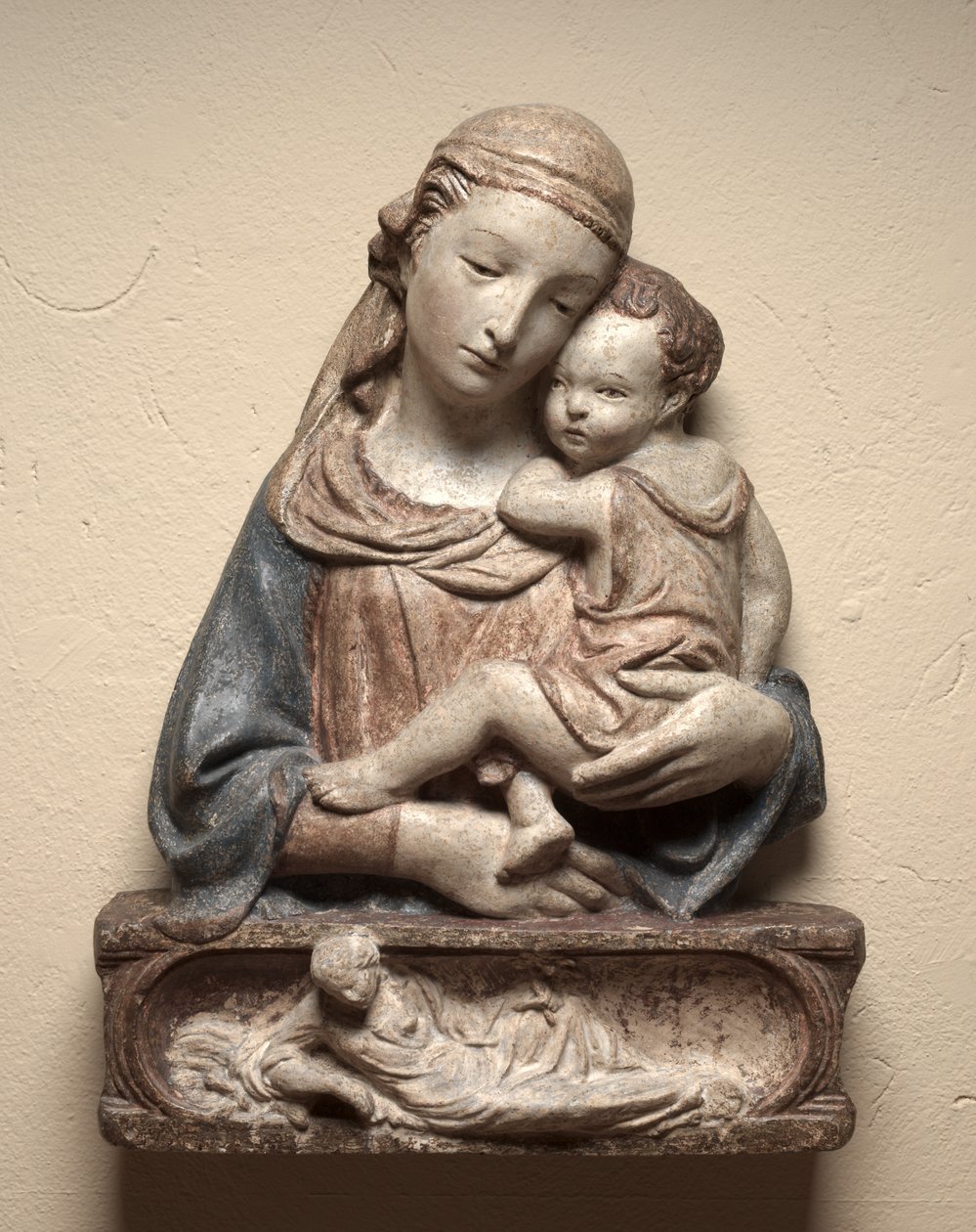 Madonna és gyermeke, c. 1450. alkotó: Lorenzo Ghiberti