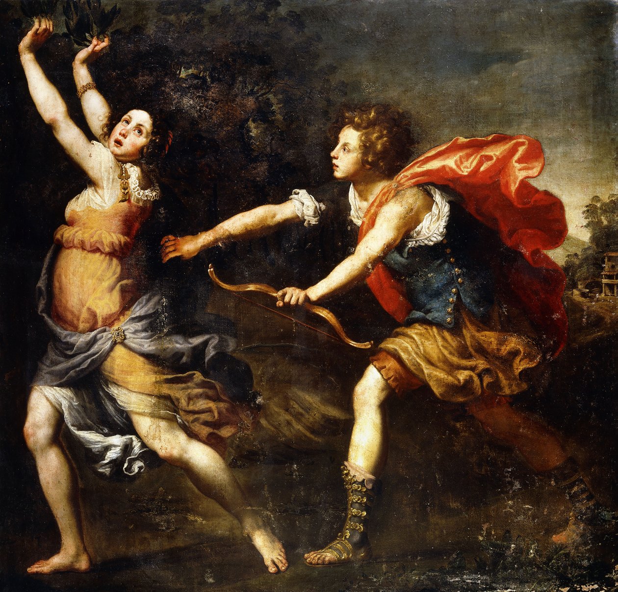 Apollo és Daphne, alkotó: Lorenzo Lippi