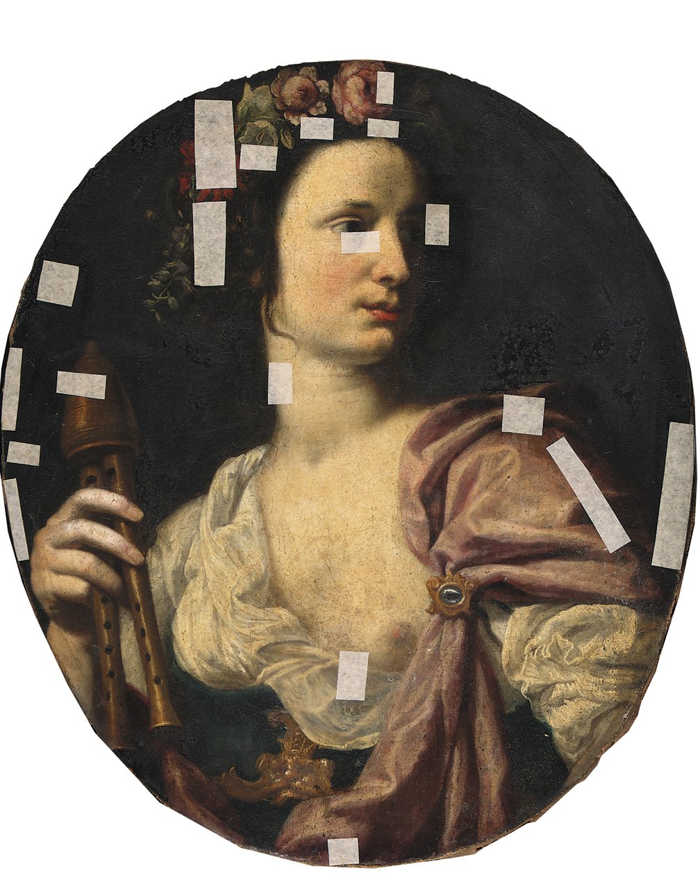 A Muse Euterpe alkotó: Lorenzo Lippi