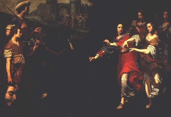 Dávid diadala (olaj, vászon) alkotó: Lorenzo Lippi