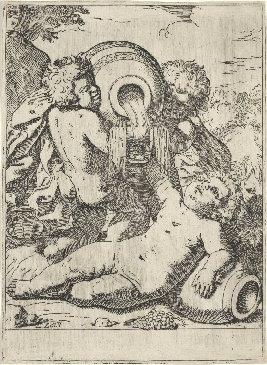Három gyermek bacchanal alkotó: Lorenzo Loli