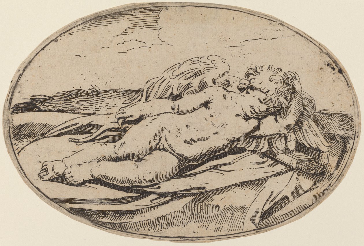 Alvó Ámor alkotó: Lorenzo Loli after Guido Reni