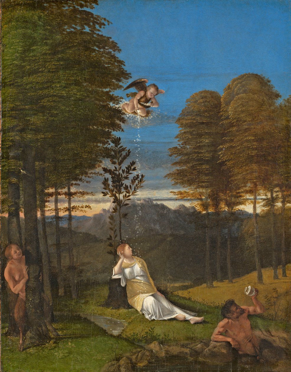 A tisztaság allegóriája, c. 1505 (olaj a panelen) alkotó: Lorenzo Lotto