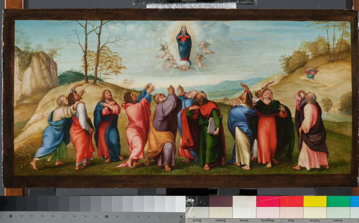 Szűz mennybemenetele alkotó: Lorenzo Lotto