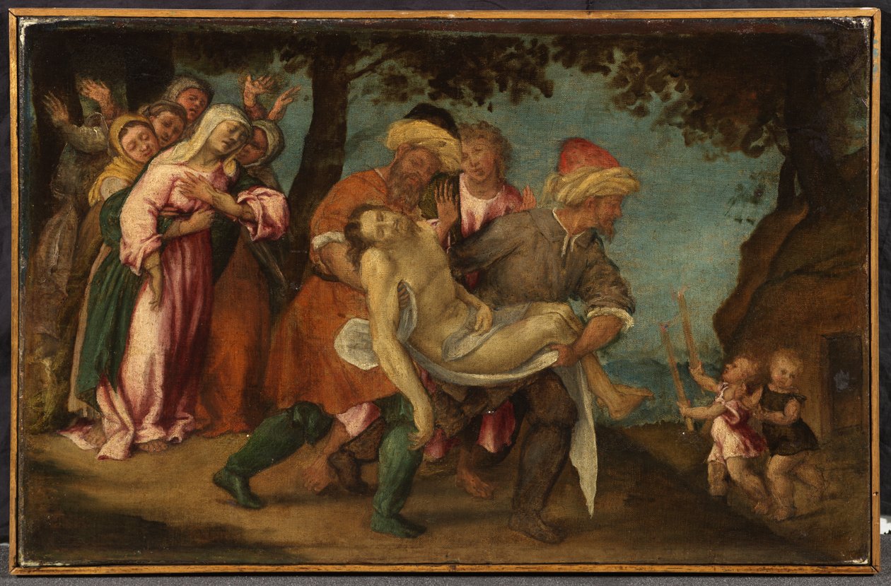 Elföldelés alkotó: Lorenzo Lotto