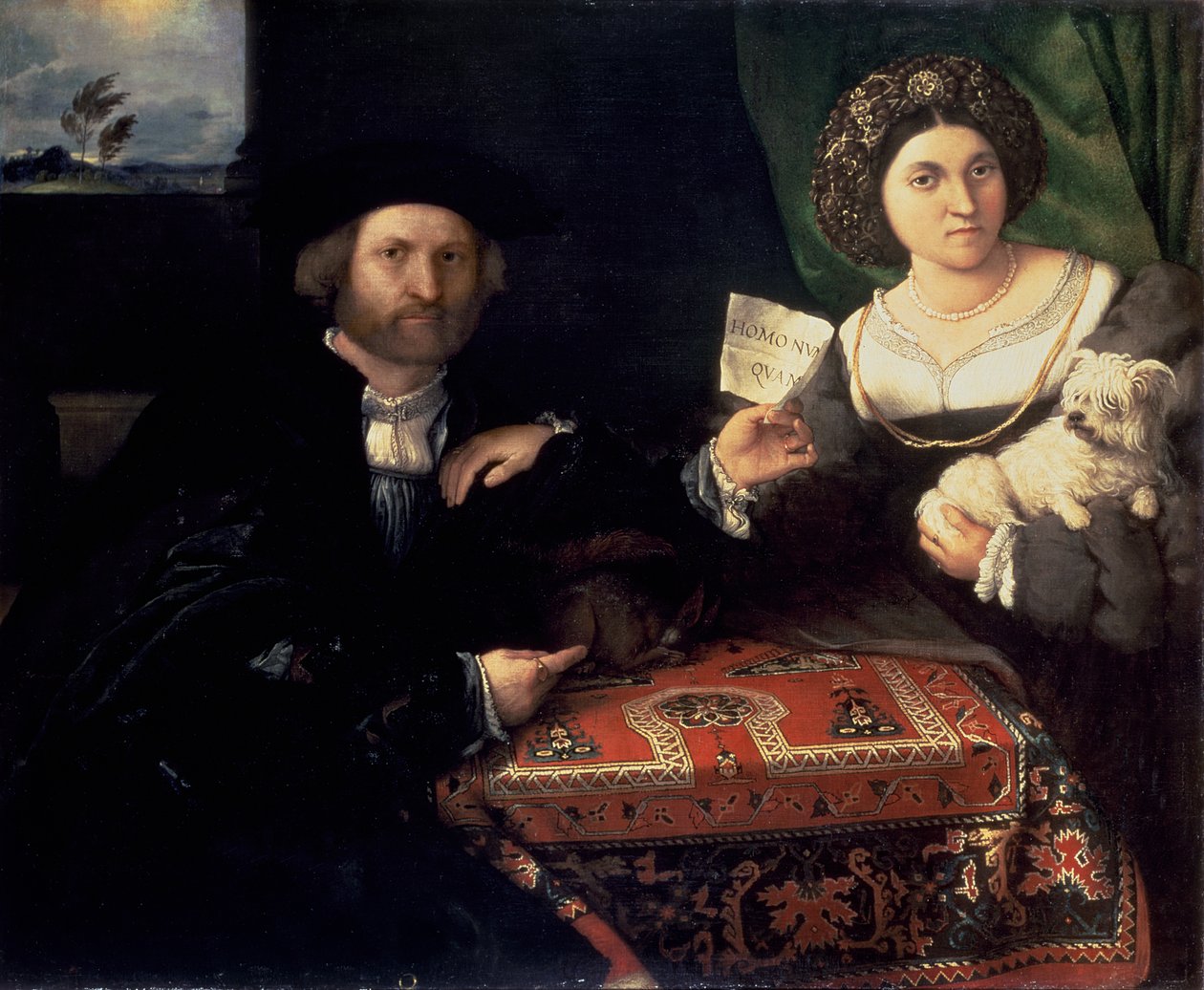 Férj és feleség, 1523 körül alkotó: Lorenzo Lotto