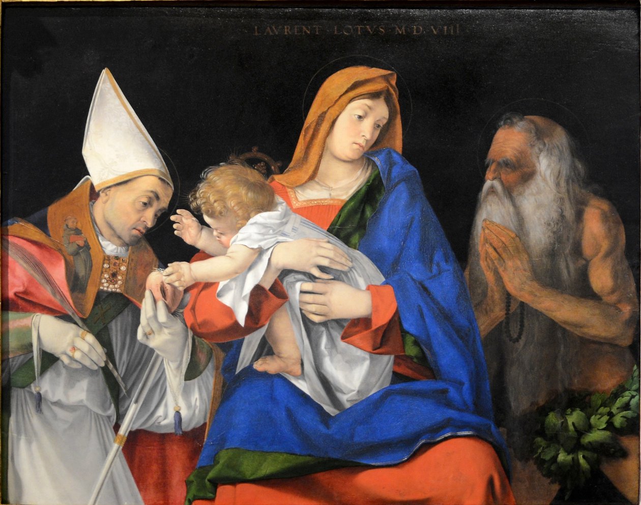 Madonna a gyermekkel (Lorenzo Lotto) 2015-1a. szeptember alkotó: Lorenzo Lotto