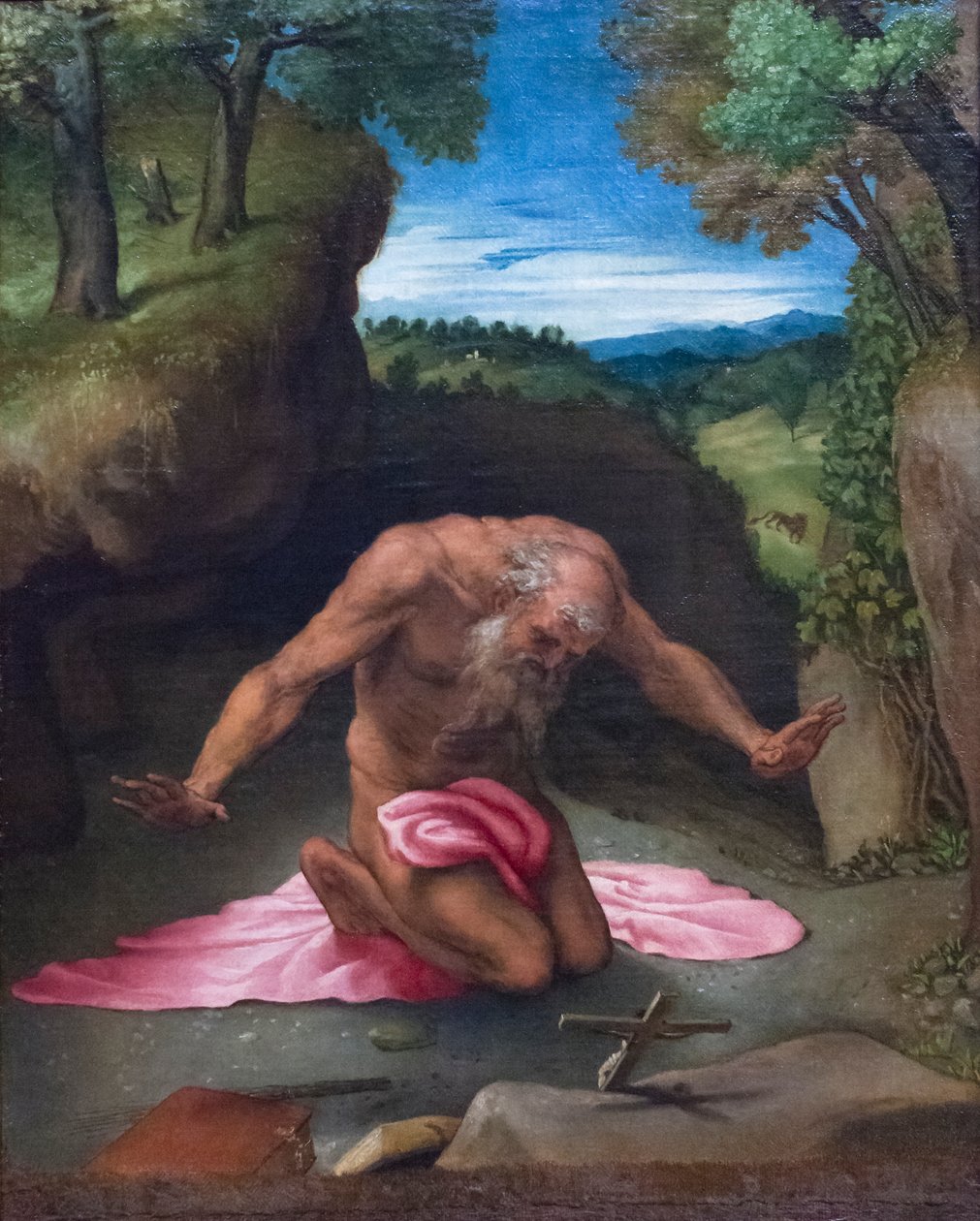 Bűnbánó szent Jeromos alkotó: Lorenzo Lotto