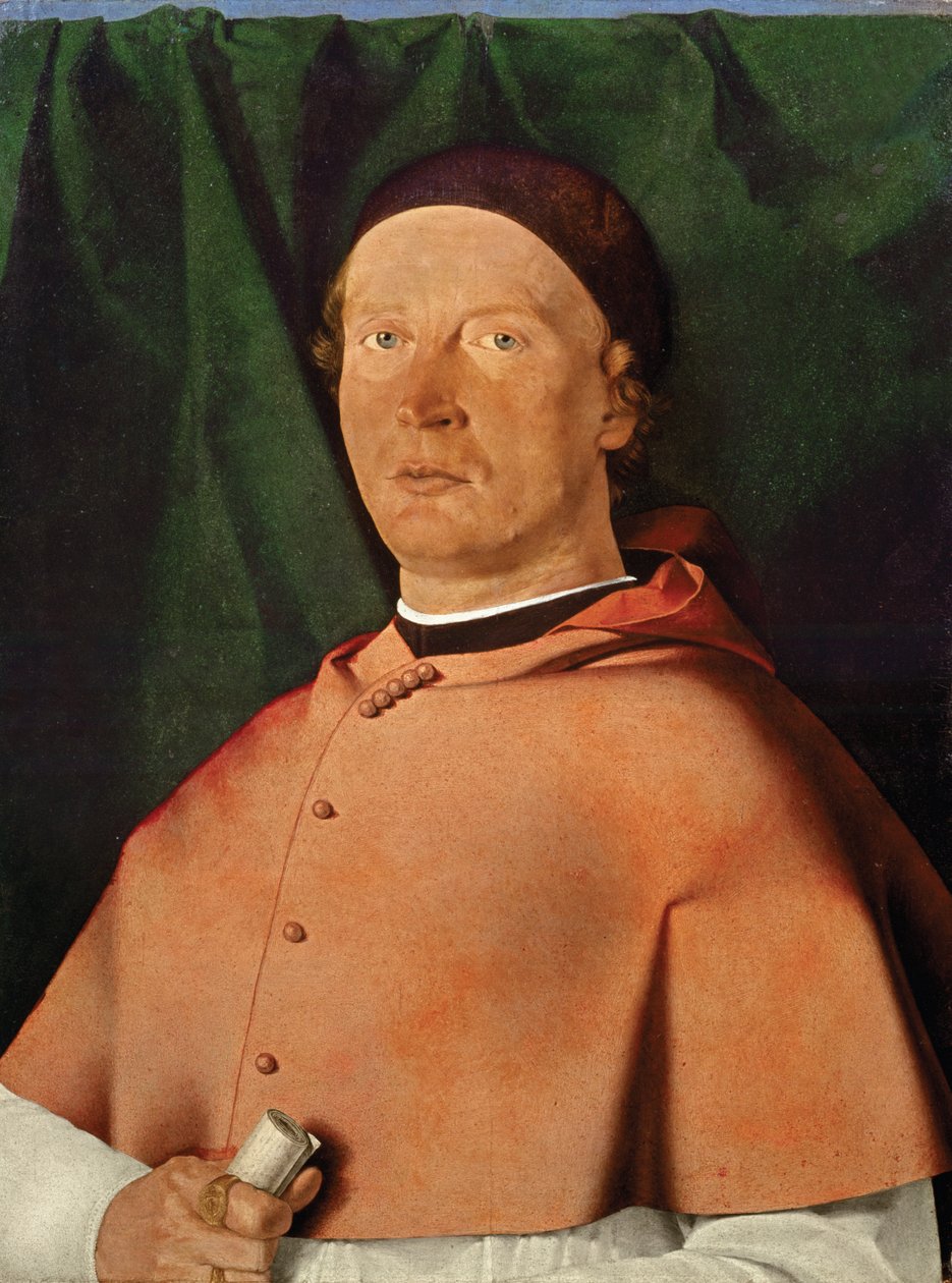 Bernardino de Rossi püspök portréja, 1505 körül alkotó: Lorenzo Lotto