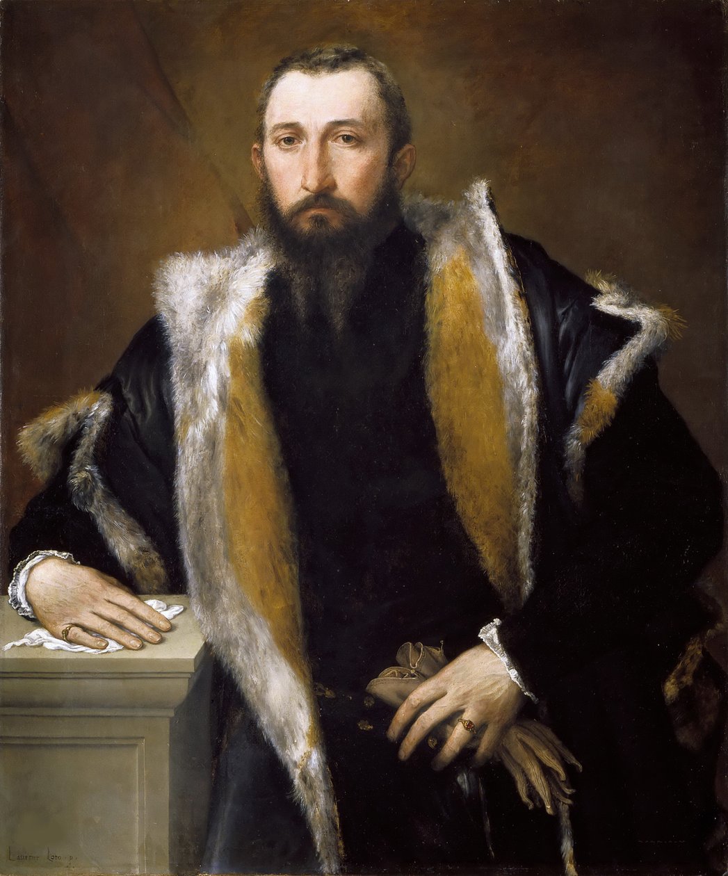 Febo da Brescia portréja, 1543-1544. alkotó: Lorenzo Lotto