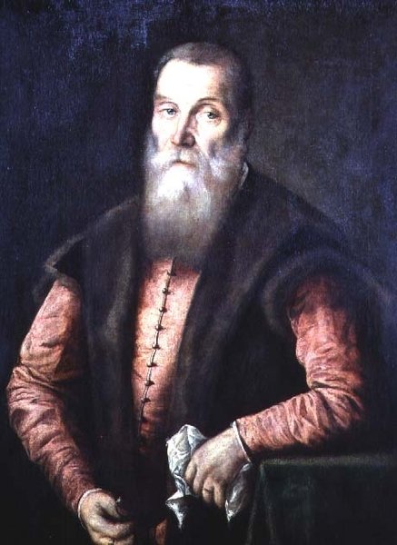 Egy szakállas férfi portréja (olaj, vászon) alkotó: Lorenzo Lotto
