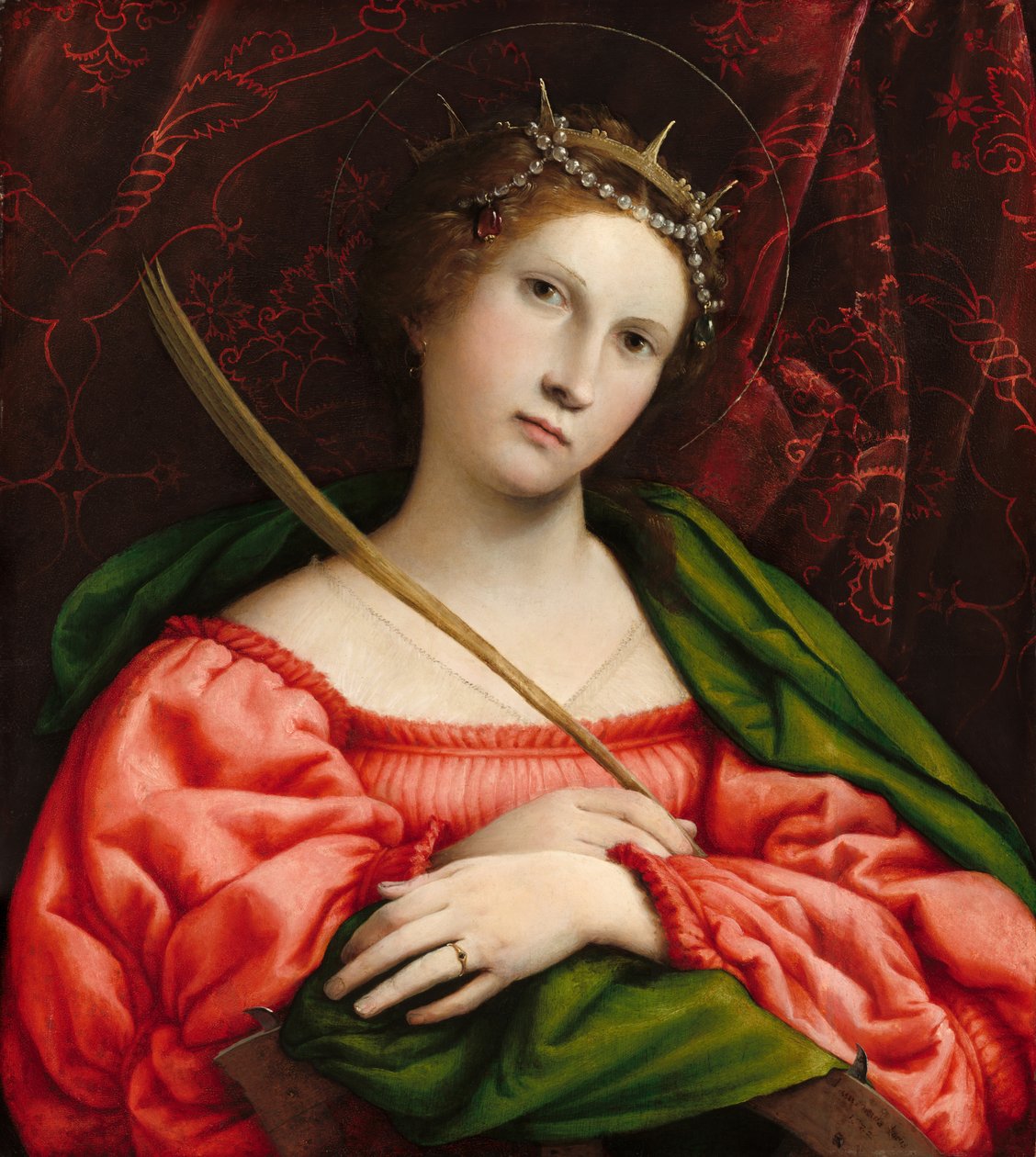 Szent Katalin alkotó: Lorenzo Lotto
