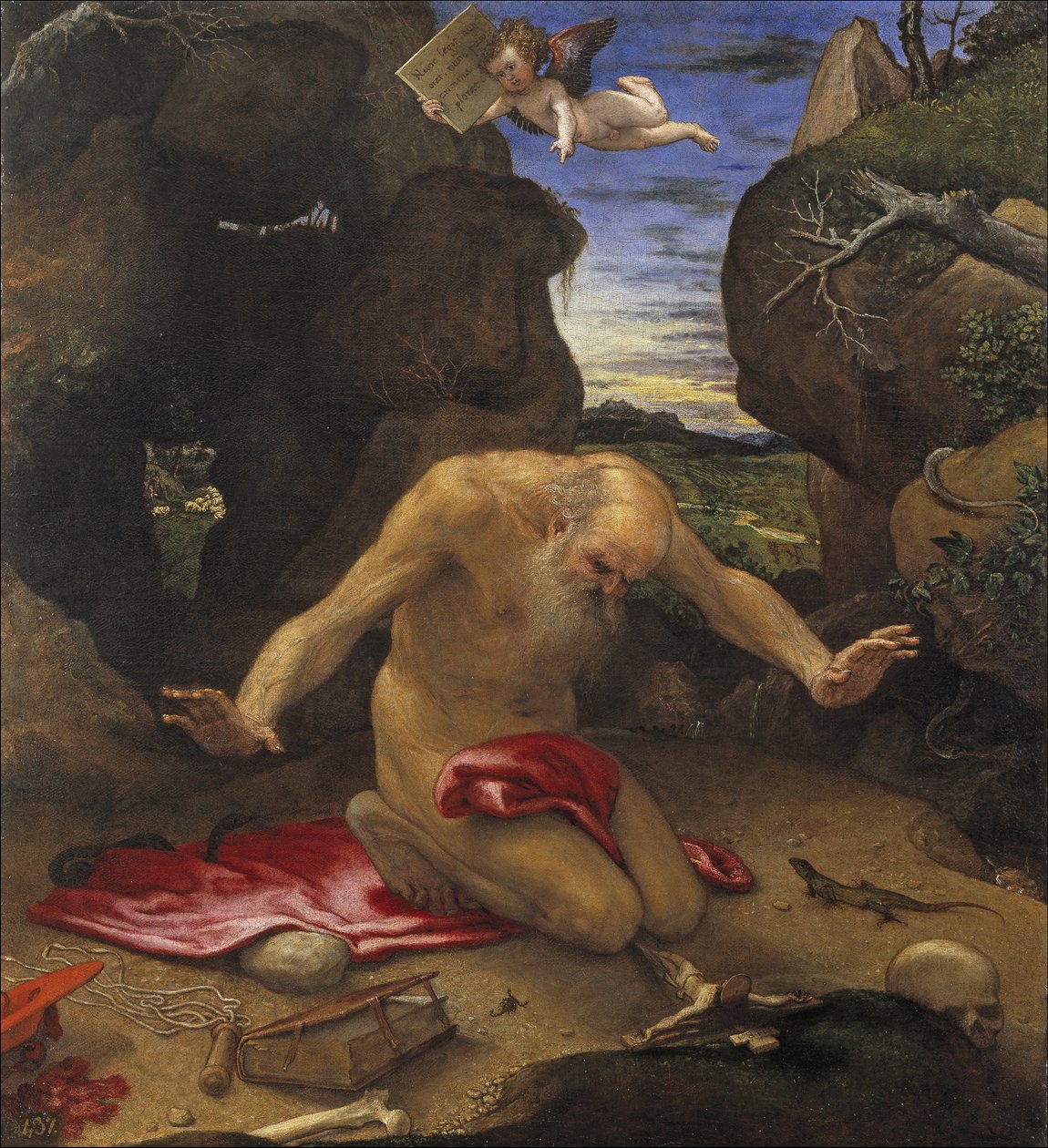 Szent Jeromos alkotó: Lorenzo Lotto