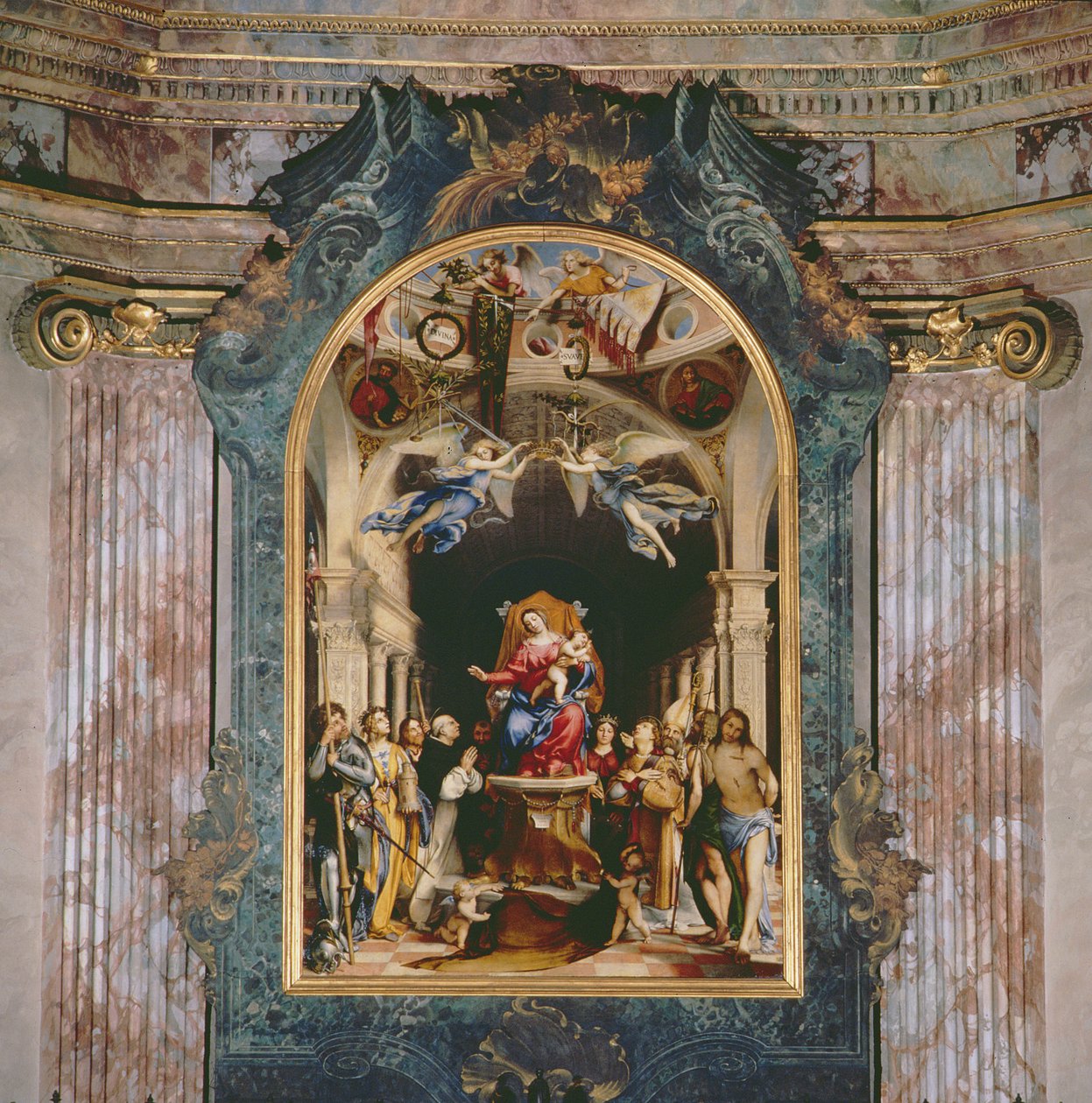 A Martinengo-oltárkép, 1513-16 alkotó: Lorenzo Lotto