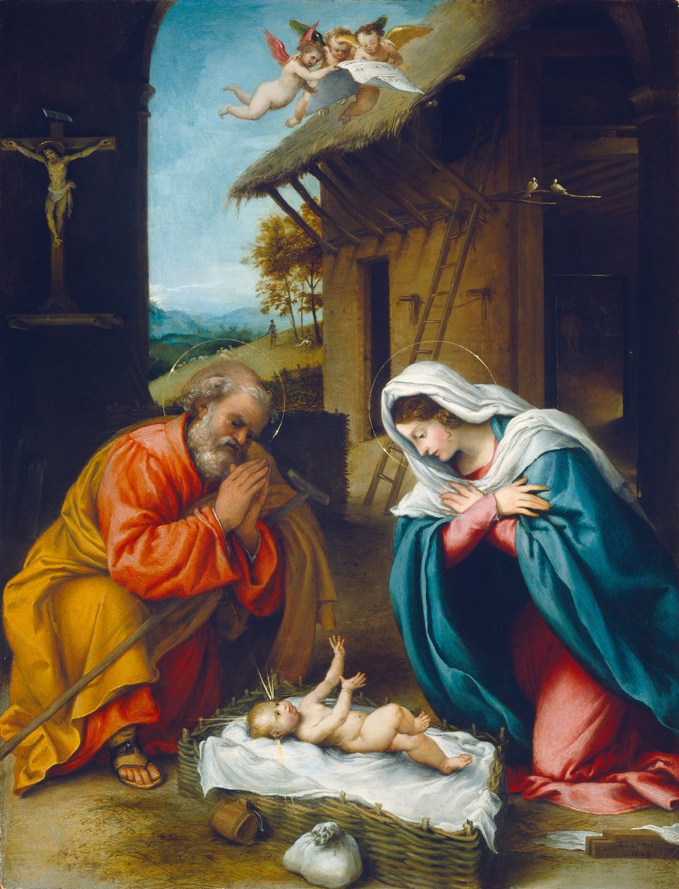 A Születés alkotó: Lorenzo Lotto