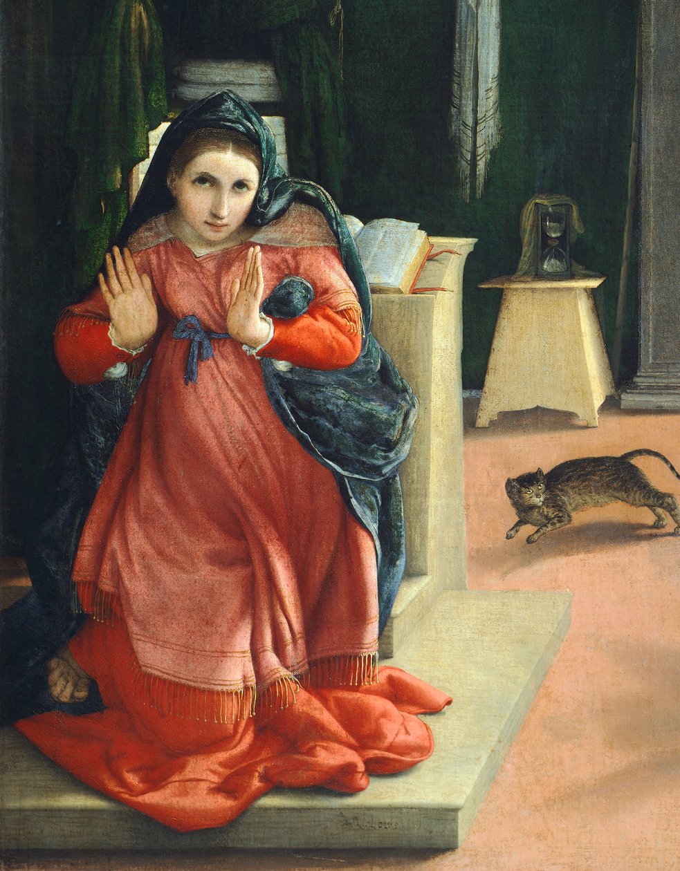 A Recanati-ária, 1532 körül, Lorenzo Lotto (1480 kb. - 1556), olaj, vászon alkotó: Lorenzo Lotto