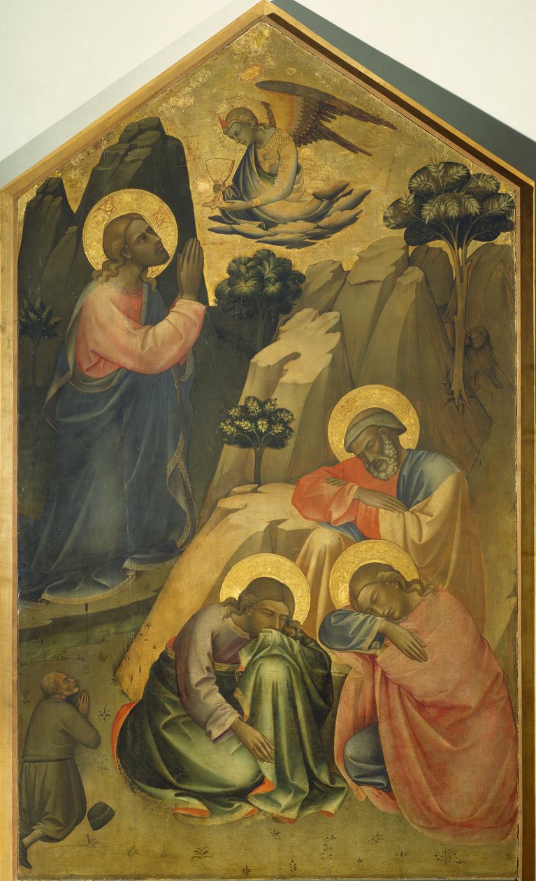 Agónia a kertben, Lorenzo Monaco (kb. 1370-1425) alkotó: Lorenzo Monaco