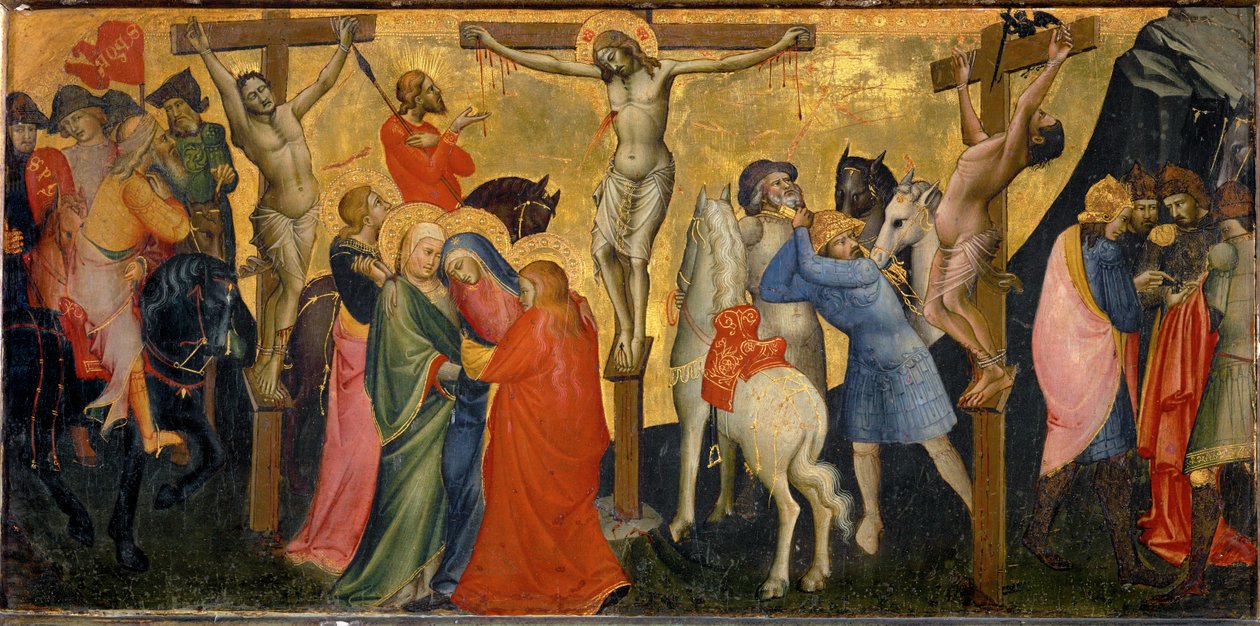 Keresztre feszítés ... alkotó: Lorenzo Monaco