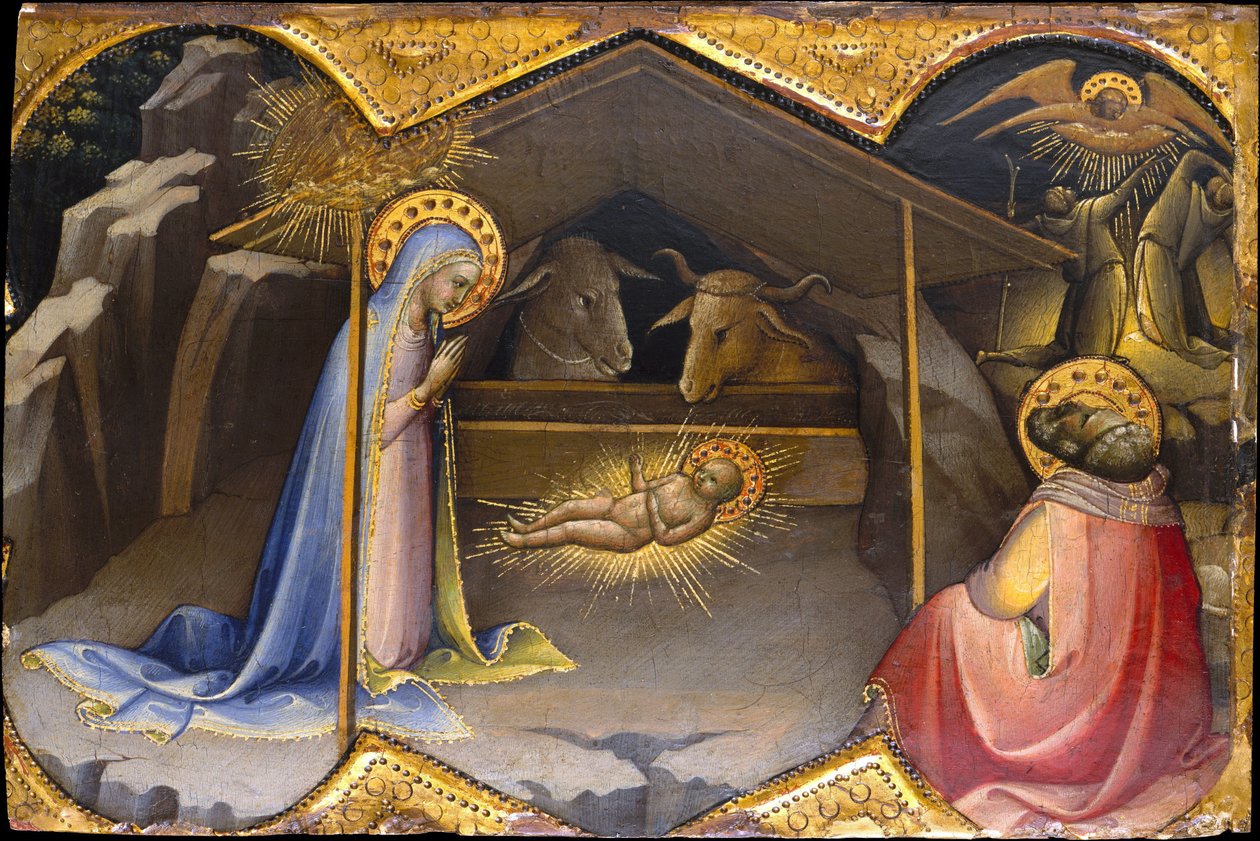 Krisztus születése alkotó: Lorenzo Monaco