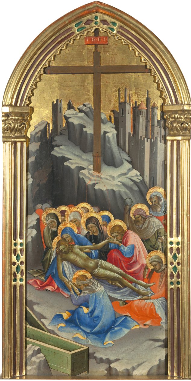 Siralom Krisztus felett alkotó: Lorenzo Monaco