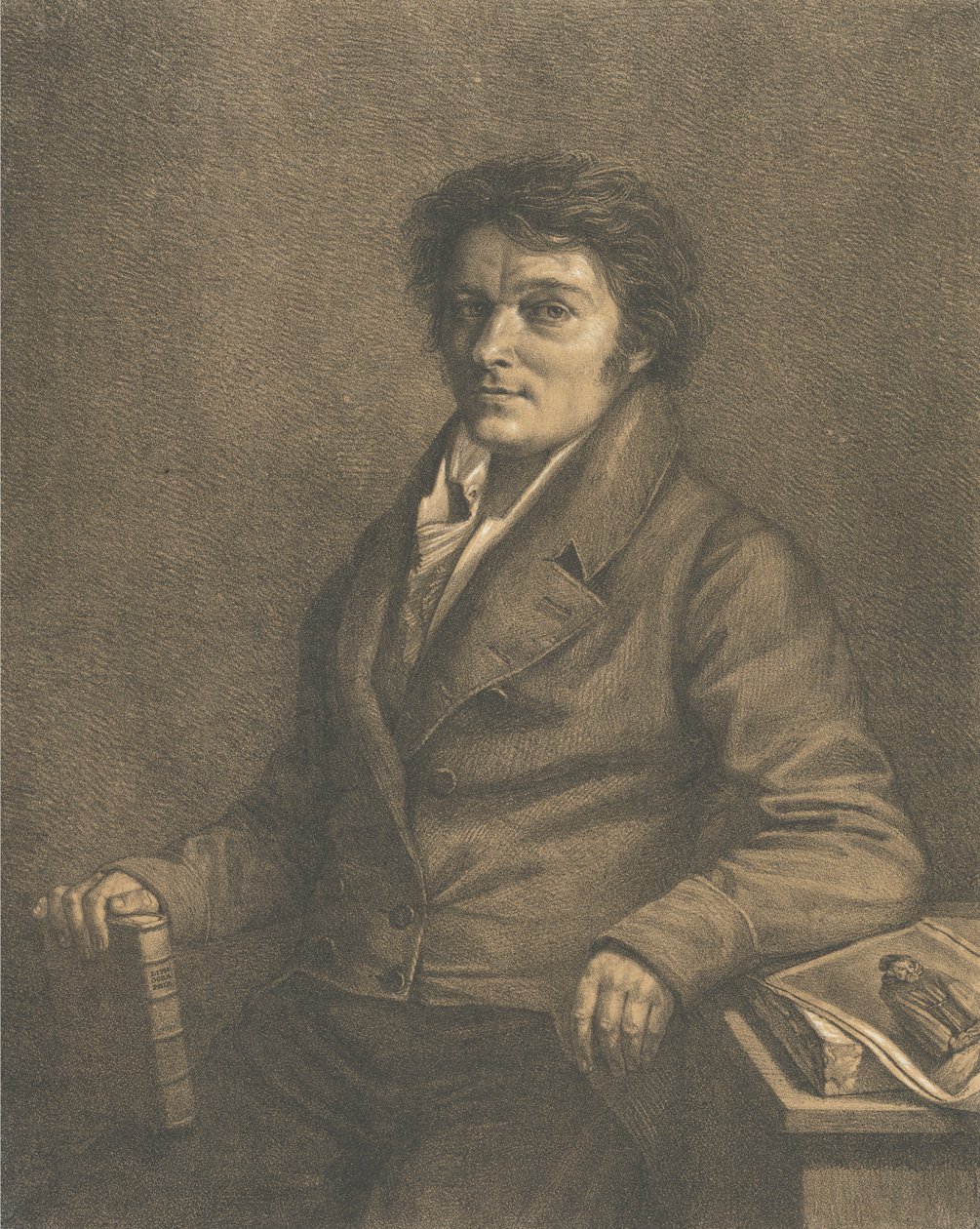Aloys Senefelder (portré utána) alkotó: Lorenzo Quaglio