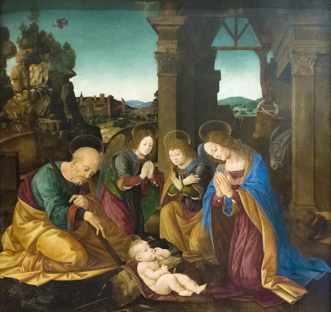 A gyermek Krisztus imádata alkotó: Lorenzo di Credi