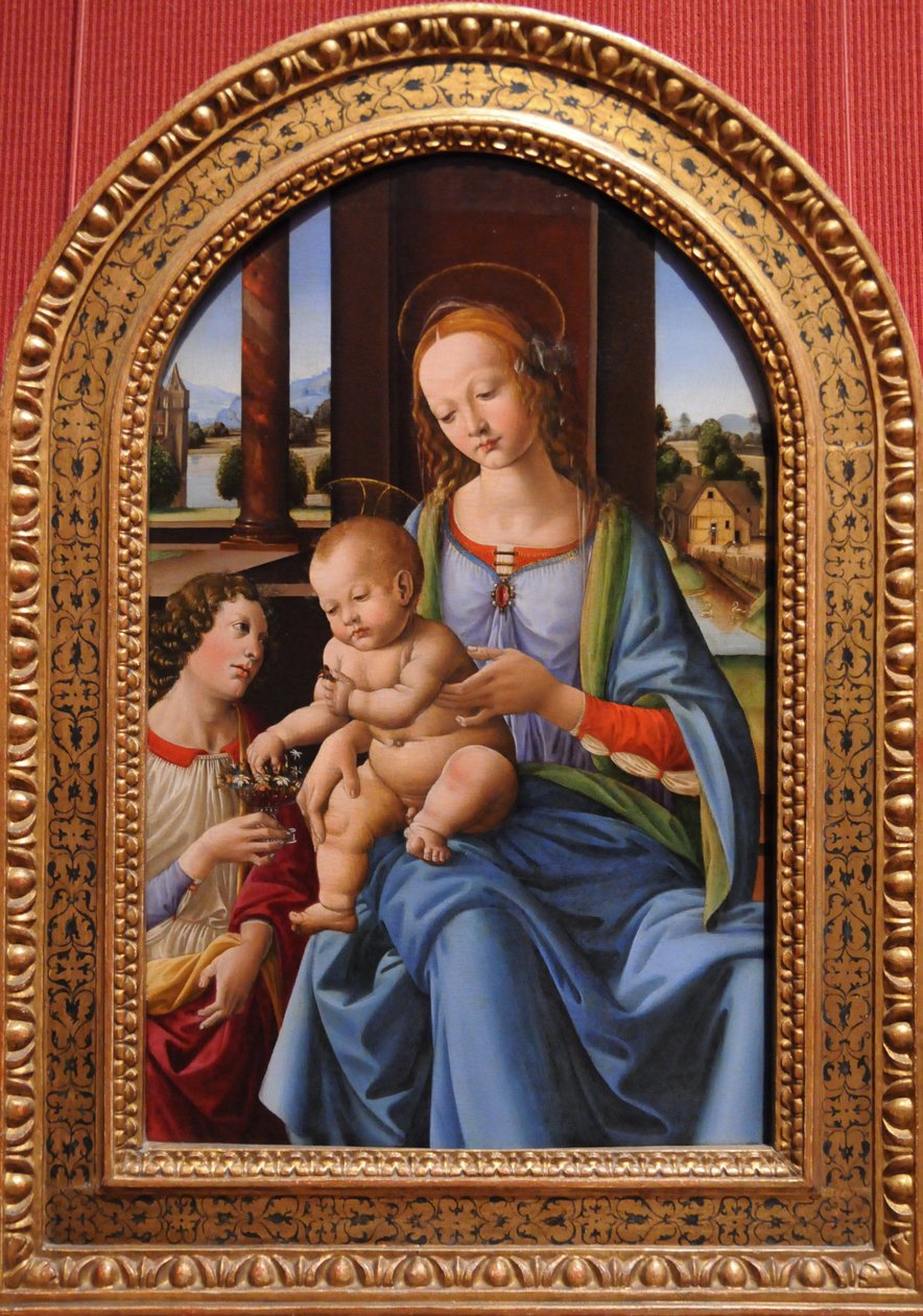 Madonna és gyermeke alkotó: Lorenzo di Credi