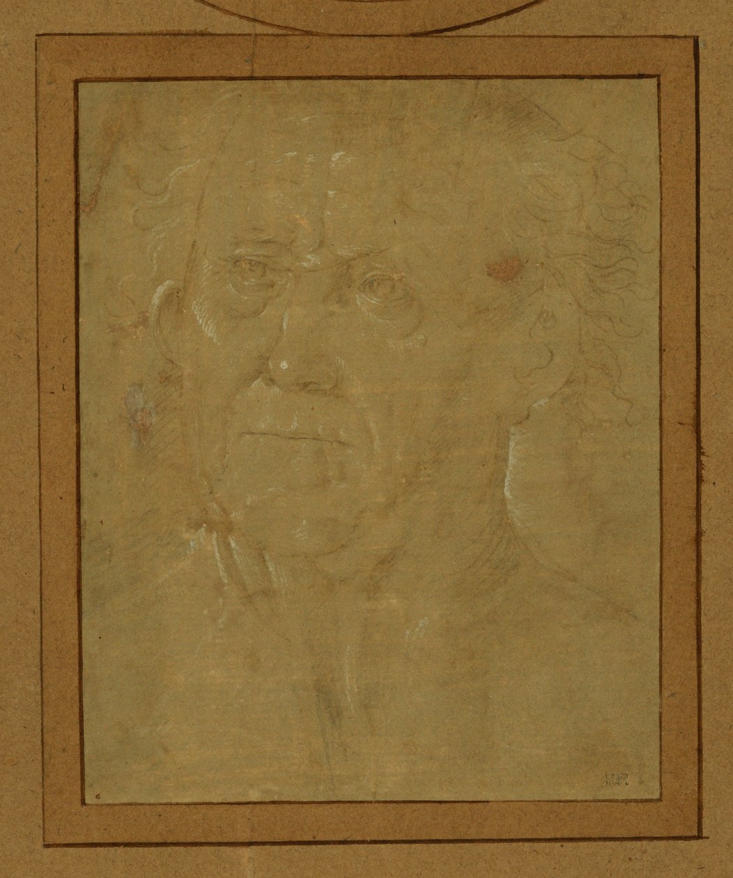 Egy öregember portréja ... alkotó: Lorenzo di Credi