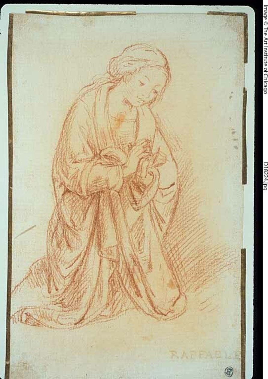 Szűz az imádságban alkotó: Lorenzo di Credi