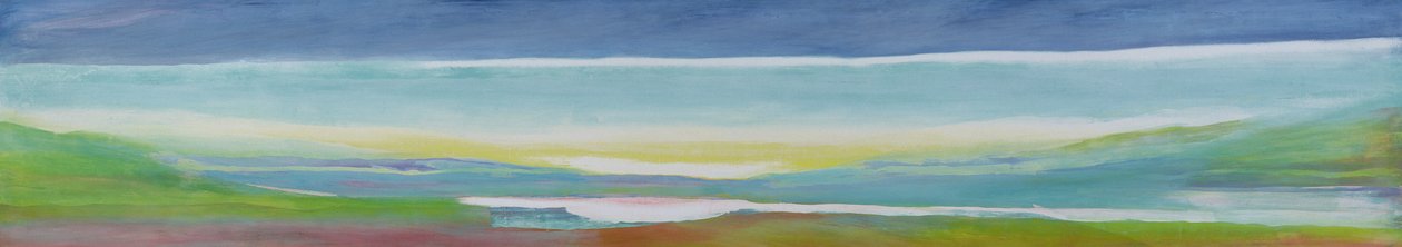 Just Above Sea Level, 2004 (olaj és sellak a gesso panelen) alkotó: Lou Gibbs