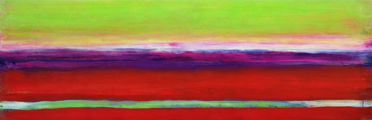 Zanja, 2000 (olaj és sellak, gesso, fa panelen) alkotó: Lou Gibbs