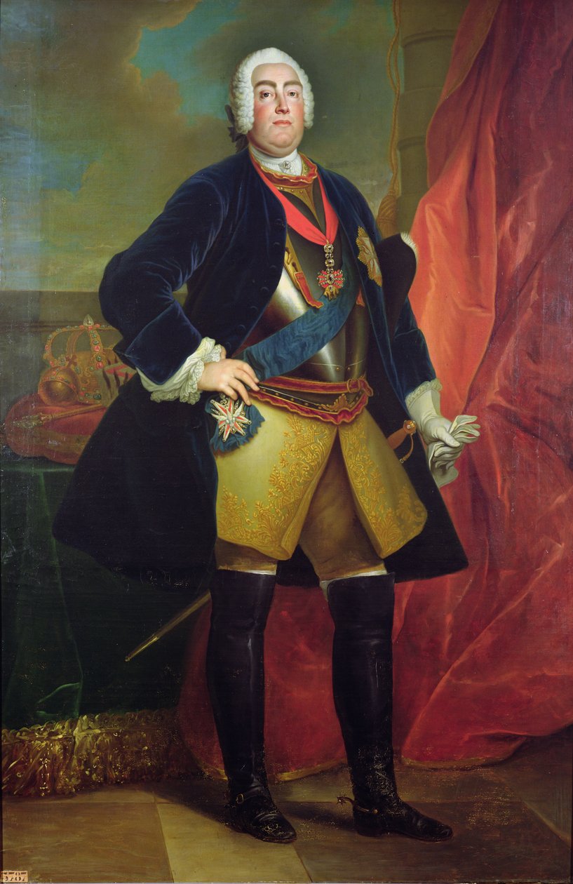 II. Frigyes Augustus (1696-1763) Szászország választófejedelme alkotó: Louis de Silvestre
