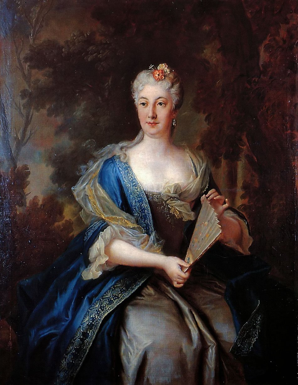 Katarzyna Barbara Radziwitt portréja alkotó: Louis de Silvestre