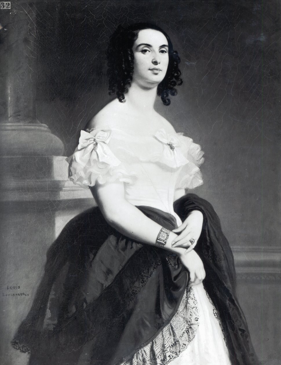 Foucher Adél (1803-68) 1839 alkotó: Louis Boulanger