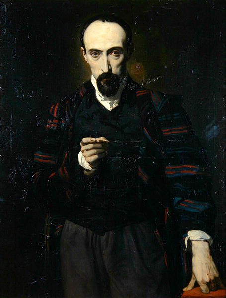 Achille Deveria (1800-57) portréja alkotó: Louis Boulanger
