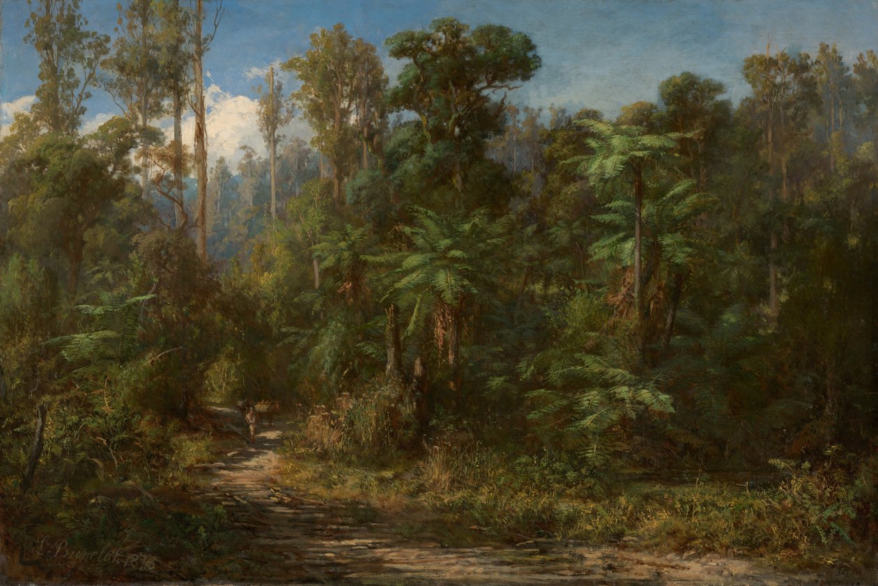 Fernshaw közelében alkotó: Louis Buvelot