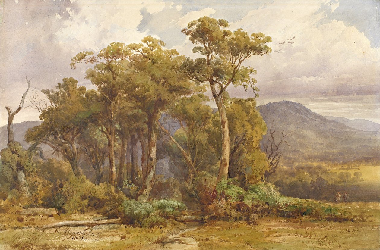 Yarra lakások alkotó: Louis Buvelot