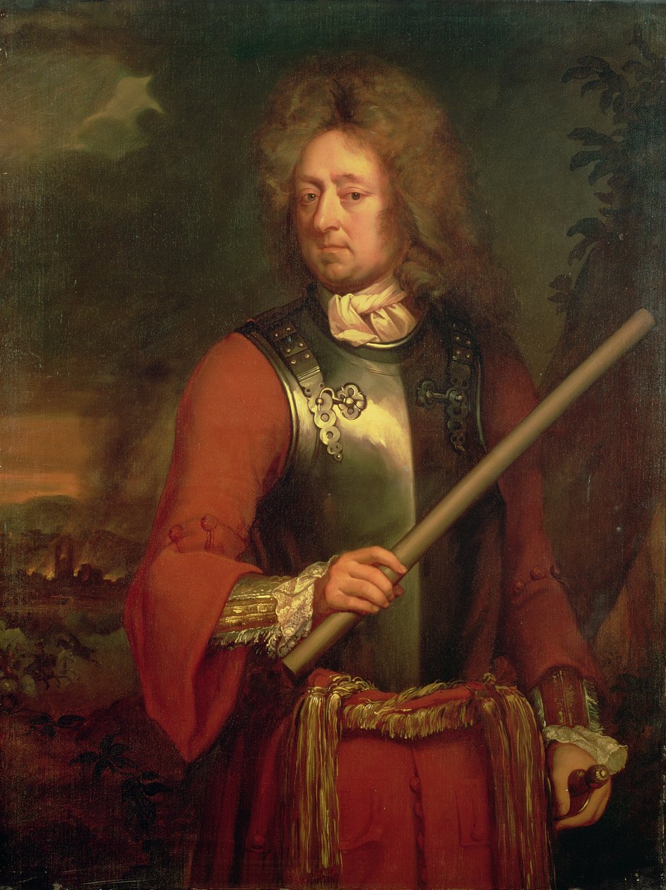 John Churchill (1650-1722) Marlborough hercege, 1847 után alkotó: Louis Coblitz