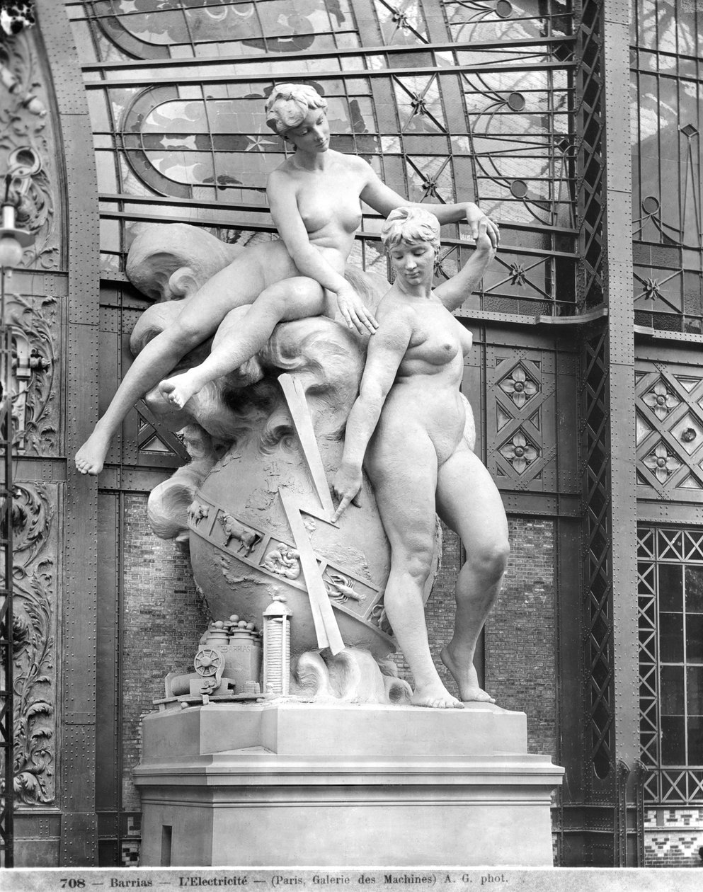 Villany, 1889 körül (gipsz) alkotó: Louis Ernest Barrias