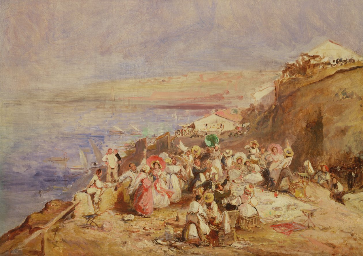 A művészek ebédje alkotó: Eugene Isabey