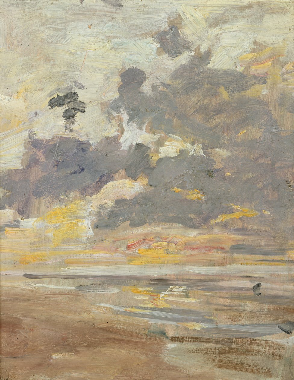 Nagy égbolt, 1888-95 körül alkotó: Eugene Louis Boudin
