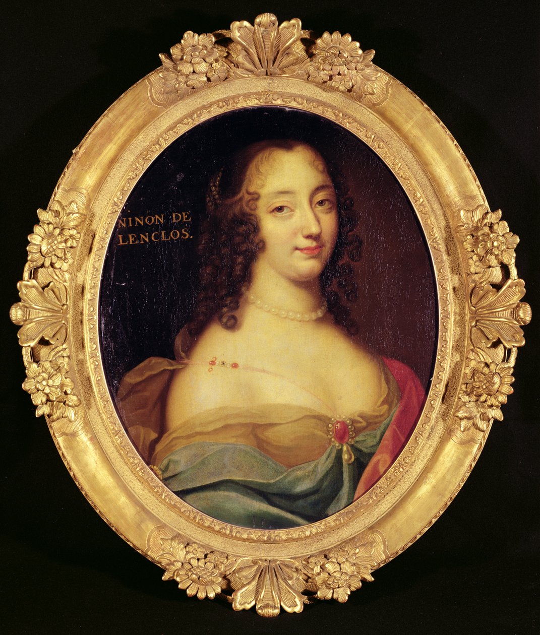 Ninon de Lenclos (1616-1706) (lásd még: 183893) alkotó: Louis Ferdinand Elle